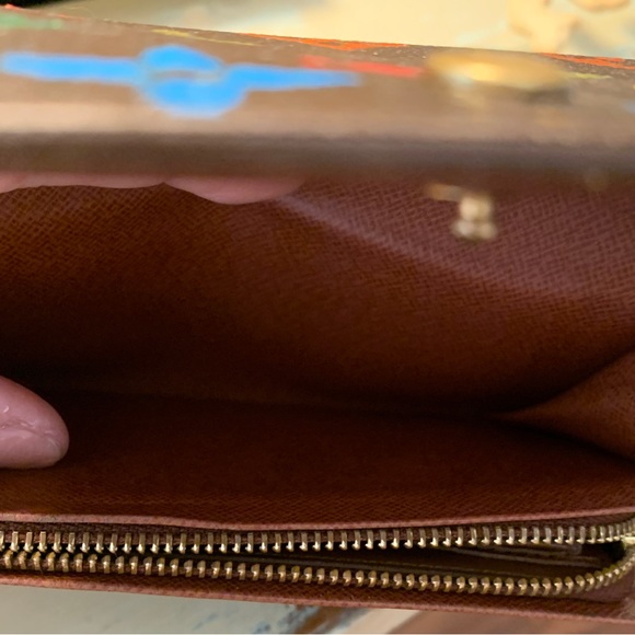 / Louis Vuitton Vintage Porte Monnaie Tressor Wallet - Picture 15 of 16